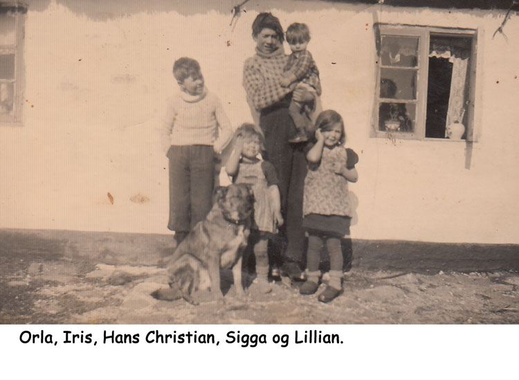 Orla,Iris, HC, Sigga og Lillian